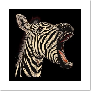 Zebra Ancient Representations Posters and Art